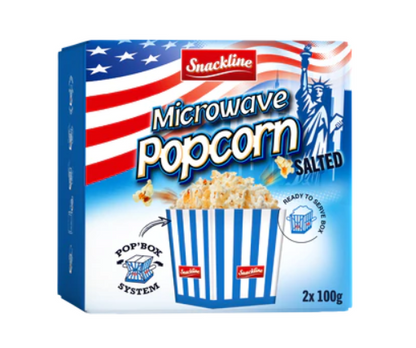 Popcorn Micro salzig (2x100g)